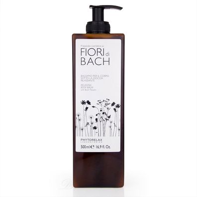 Phytorelax Fiori di Bach Relaxing Körpercreme für die Dusche 500 ml