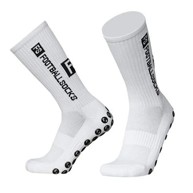 1 Paar Fußballsocken Sportsocken Rutschfeste Sportstrümpfe gr.39-46 weiß