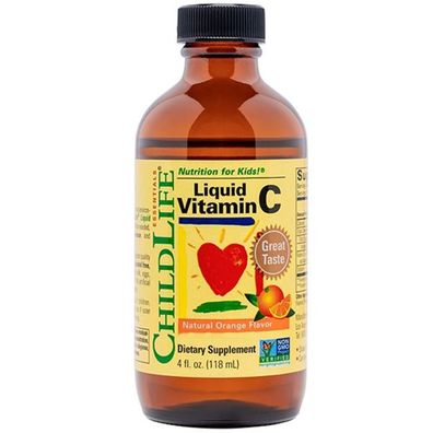 ChildLife Essentials, Liquid Vitamin C (flüssig), 4oz (118ml)