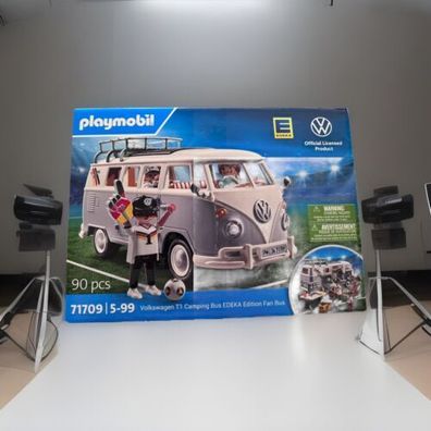 Playmobil 71709 | VW Volkswagen T1 Camping Bus EDEKA Fan Bus | Fußball EM 2024