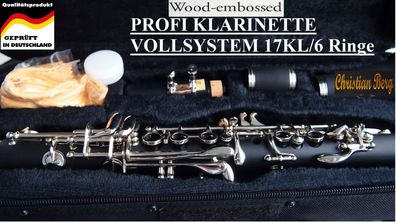 Es-Klarinette Klarinette ES Böhm-System Holzblasinstrument E-flat (E?) clarinet Ch. B