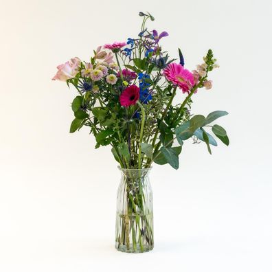 Boeket Sweetness| Flowers in mixed pink / blue colors - 50cm - Blumen