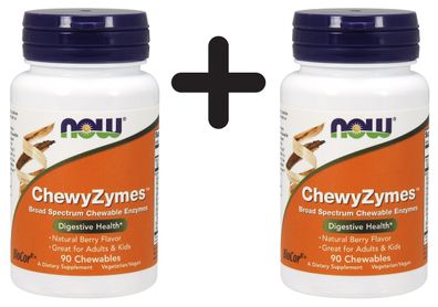 2 x ChewyZymes - 90 chewables