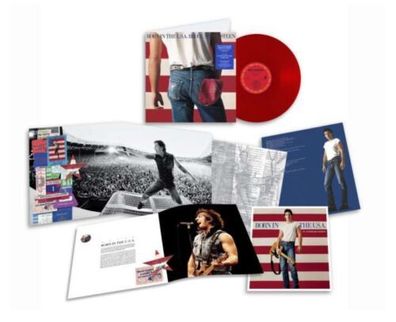 Bruce Springsteen Born In The U.S.A. (40th Anniversary Edition) Translucent RED