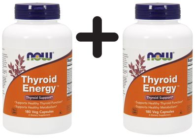 2 x Thyroid Energy - 180 vcaps