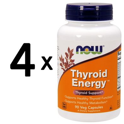 4 x Thyroid Energy - 90 vcaps