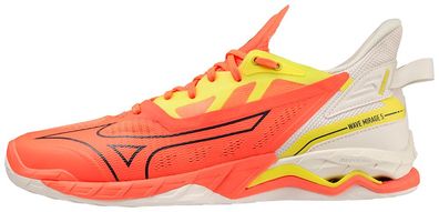 MIZUNO Wave Mirage 5 Indoorschuhe Handball Orange