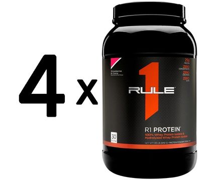 4 x R1 Protein, Strawberries & Creme - 876g