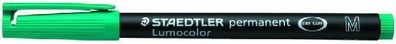 Staedtler Folienstift Lumocolor M permanent 317-5 grün OHP Pen Marker