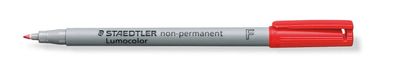 Staedtler Folienstift Lumocolor F non-permanent 316-2 rot OHP Pen Marker