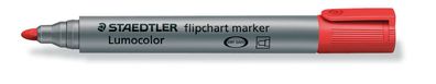 Staedtler® Flipchart Marker 356-2 Filzstift Filz-Schreiber rot Rundspitze 2mm