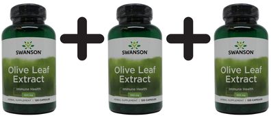 3 x Olive Leaf Extract, 500mg - 120 caps