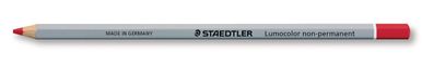 12x Staedtler Lumocolor® omnichrom non-perm rot 100% PEFC 108-2 Trockenmarker