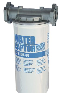 2 x Piusi CFD70 Water Kraftstofffilter mit Wasserabsorber und Filterkopf 1" IG