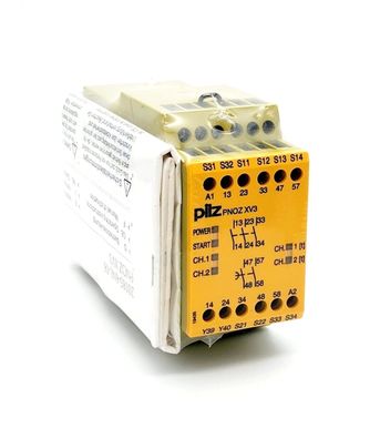 Pilz 774544 XV3 Sicherheitsschaltgerät 0.5/24VDC 3n/ o 2n/ o t fix