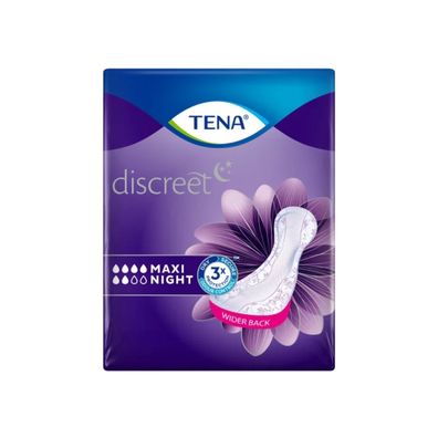 TENA Lady Discreet Maxi Night Inkontinenzeinlage | Packung (12 Stück)