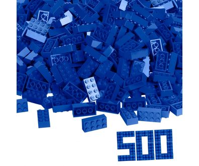 Box 500 blaue 8er Steine lose