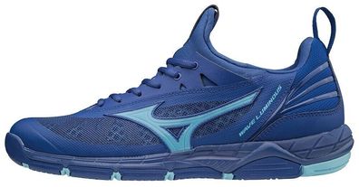 MIZUNO Wave Luminous Indoorschuhe Volleyball Handball Blau