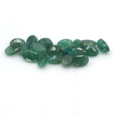 19 Natürliche ovale Sambia Smaragde ca. 10,07 Carat (SM2205213)
