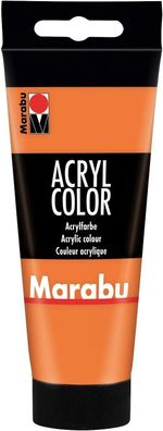 Marabu Acrylfarbe Acryl Color Orange 013 Künstler Malfarbe Acrylmalen