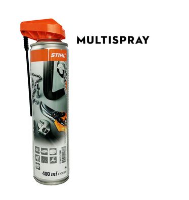 STIHL Multispray 400ml Multifunktionsöl 07304117000 Kriechöl Kontaktspray Korrosio...