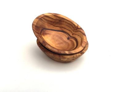 Mini Schälchen oval, Holzschale, Schale, Handgefertigt aus Olivenholz