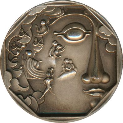 Medaille 1981 Tivoli Silber im Etui
