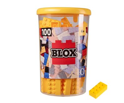 Blox 100 gelbe 8er Steine in Dose