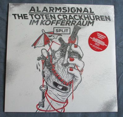 Alarmsignal / Die toten Crackhuren im Kofferraum Vinyl Split 12" EP farbig