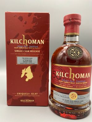 Kilchoman-Vintage 2008-15 Jahre alt-Whisky-700ml-52,4%vol. Alkohol