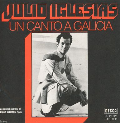 7" Cover Julio Iglesias - Un Canto a Galicia
