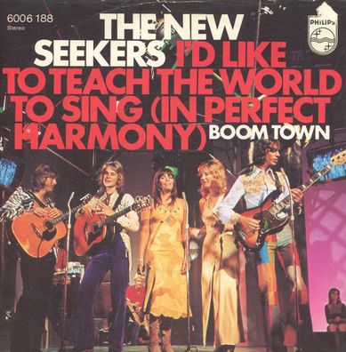 7" Cover The New Seekers - I´d like to Teach the World to Sing