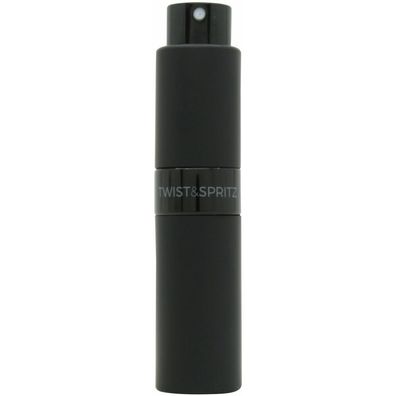 Twist & Spritz Refillable Atomiser Spray - Black 8ml