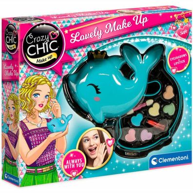 Clementoni Make-Up Lovely Dolphin Girls 27 X 22 Cm 8-Piece