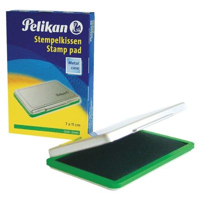 Pelikan Stempelkissen Gr.2 7x11cm ungetränkt Metallgehäuse 331264