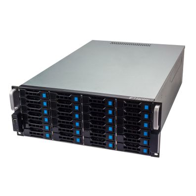 FANTEC SRC-4240X07-12G, 24x 4HE 19Zoll-Storagegehäuse ohne Netzteil, 680mm tief