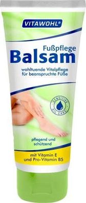 Vitawohl Fußpflege-Balsam mit Vitamin E 100 ml