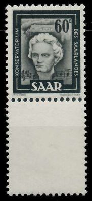 Saarland 1949 Nr 273Lu postfrisch SENKR PAAR X5FA756