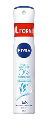 NIVEA Deodorant Spray Fresh Natural XXL 200 ml