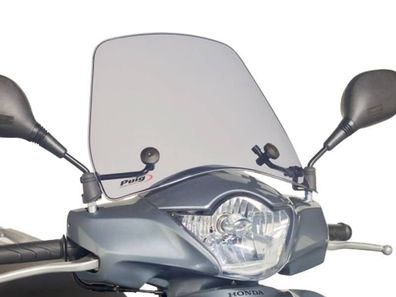 Windschild Puig Trafic smoke für Honda SH 125i, SH 150i (12-14)