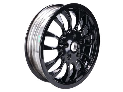 Felge vorn 12 Zoll 3.00x12 schwarz für Vespa Sprint, GTS, GTV, GT 50-150ccm