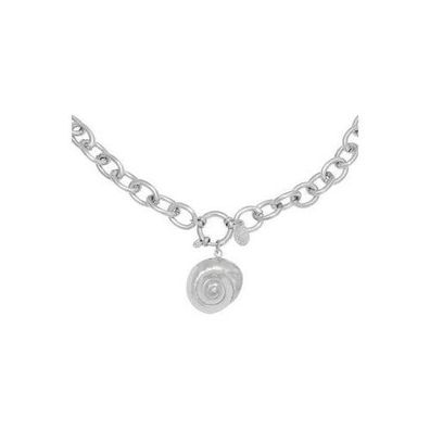 Halskette "Shell" in Silber - Länge 60 cm