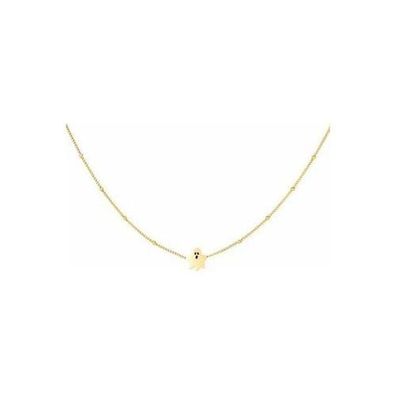 Halskette "Spuk" in Gold oder Silber - Länge 40-45 cm