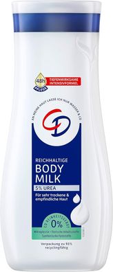 CD reichhaltige Bodymilk mit 5 % Urea 250 ml