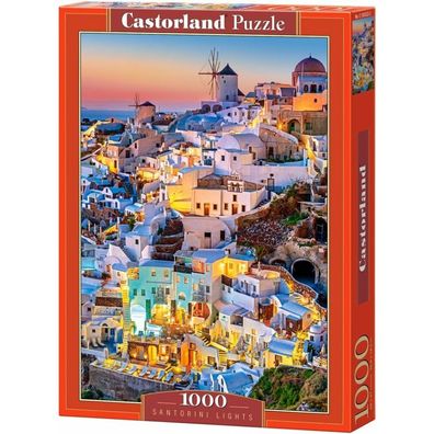 Castorland Puzzle Lichter in Santorini 1000 Teile