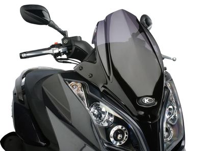 Windschild Puig V-Tech Sport dark smoke für Kymco Downtown 125i, 300i ABS 09-14