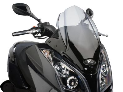 Windschild Puig V-Tech Sport smoke für Kymco Downtown 125i, 300i ABS 09-14