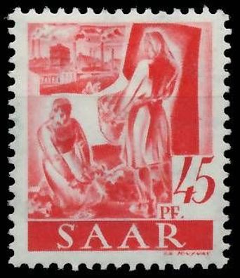 Saarland 1947 Nr 219Y postfrisch S3EF8CE
