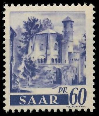 Saarland 1947 Nr 221Z postfrisch S3EF8E6