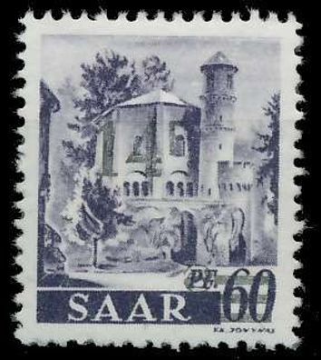 Saarland 1947 Nr 236ZII postfrisch X783F12